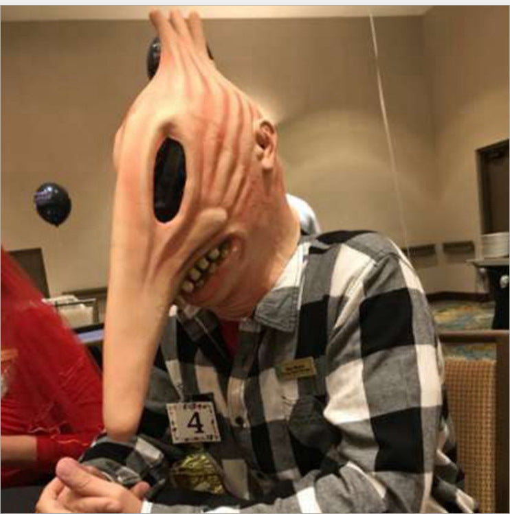 Halloween Devil Mask - Adam & Barbara Latex Horror Mask