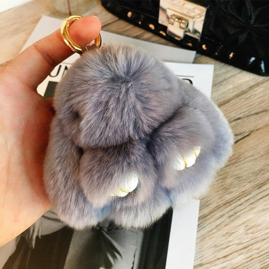 1PC Handmade Soft Plush Rabbit Toy, Fluffy, Comfy, Ideal Birthday & Festival Gift -Comes With A Randomly Styled Packaging Box