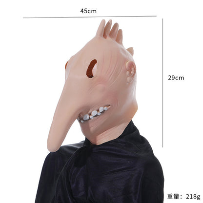 Halloween Devil Mask - Adam & Barbara Latex Horror Mask