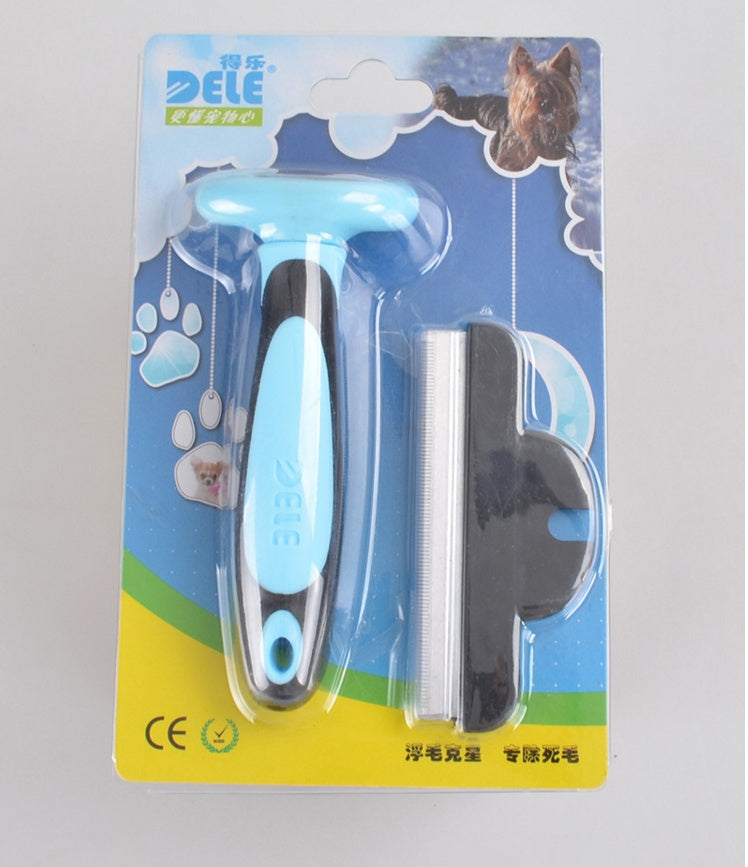 Pet Hair Removal Comb for Cats & Dog
