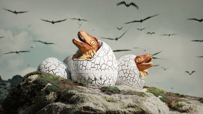 Cross-border Starry Sky Light, Cracked Translucent Dinosaur Egg Starry Sky Projection Light