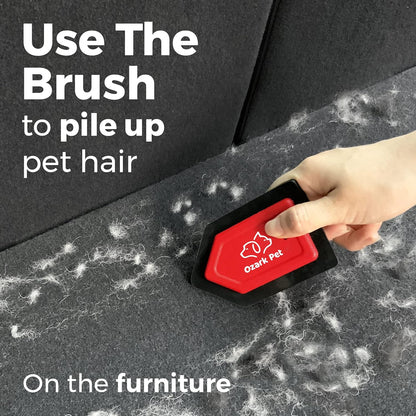 Pet Hair Remover, Dog Hair Remover - with Edge Sweeping, Avoid Scratching, Pet Hair Remover for Couch, Car, and Comforter, an Essential Pet Hair Removal Tool for Your Clean House