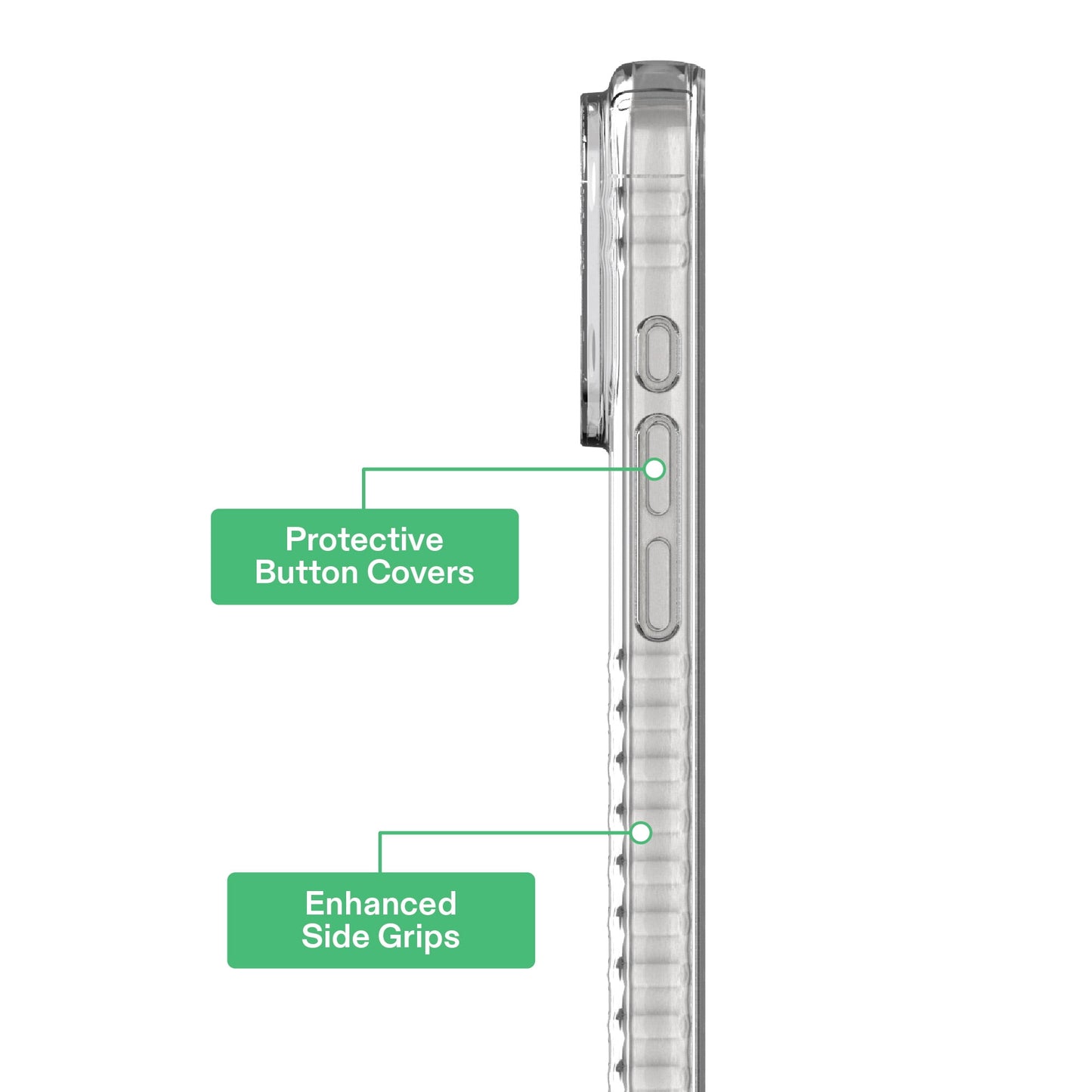 Protective Gel Phone Case for Iphone 17 Pro Max - Clear