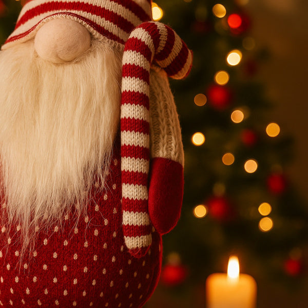 4PCS Set Tall Christmas Gnome Family Red Halloween Decorations Harvest Festival Autumn Indoor Outdoor Holiday Display FBA Shipment