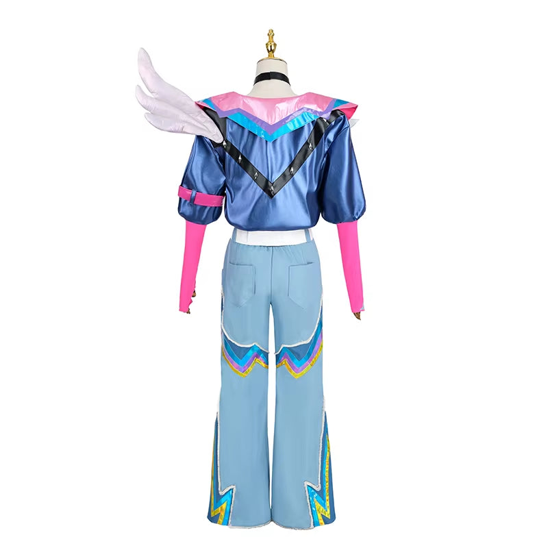 LOL Lovestruck Ezreal Cosplay Costume LOL Valentine'S Day New Skin Ezreal Men Cosplay Costume Halloween Full Set