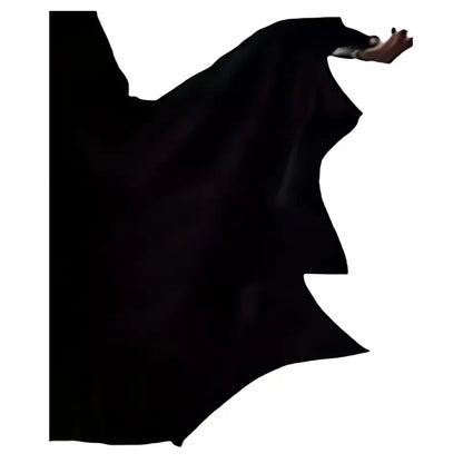 Black Halloween Costume Women Gothic Bat Sleeve Dress Cosplay Costumes Vintage Carnival Party Outfit