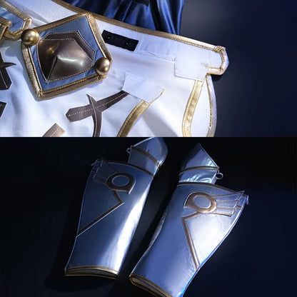 Game LOL the Lady of Luminosity Lux Cosplay Costume Lux Magic College Girl Uniform Women Costume Halloween Full Set