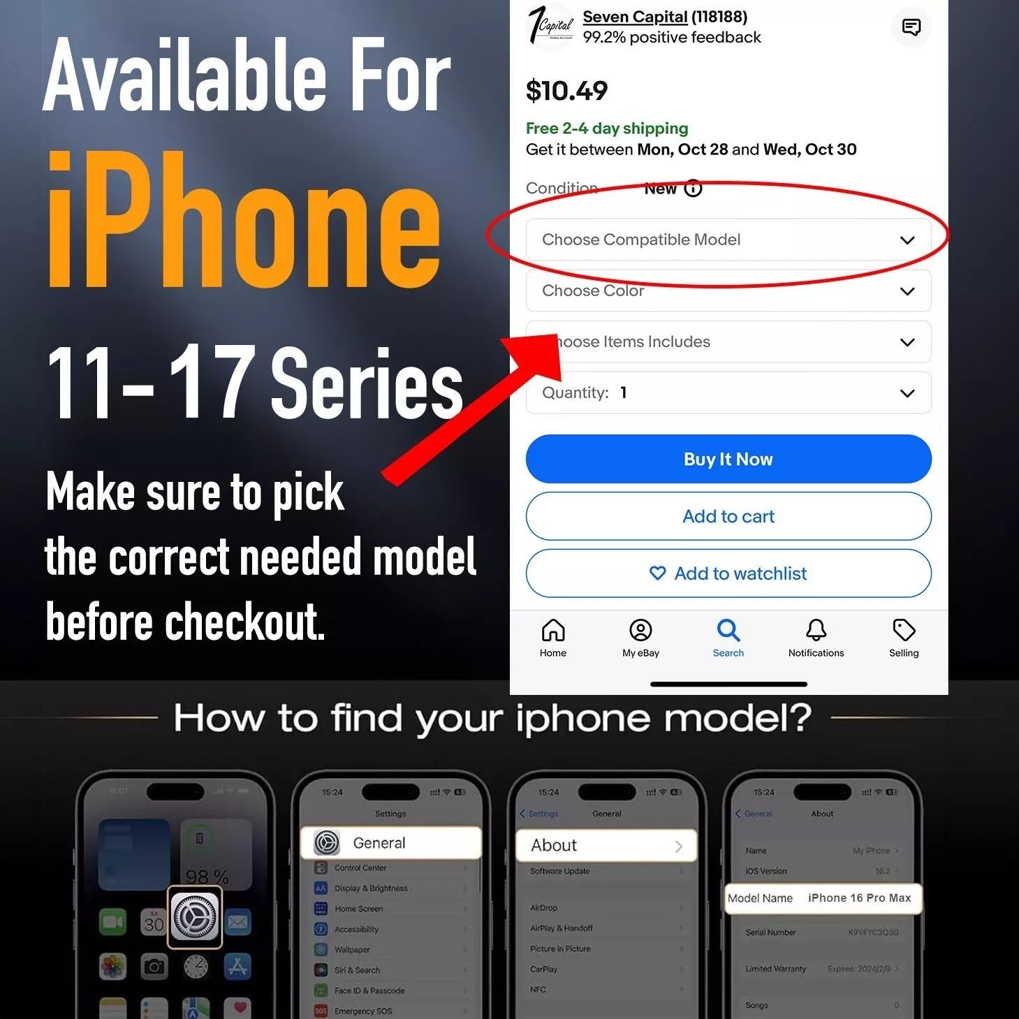 Shockproof Heavy Duty Case for Iphone 17 Pro Max Cover