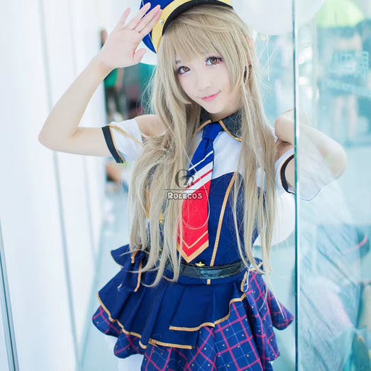Lovelive! Kotori Minami Cosplay Costume Anime Love Live Lolita Minami Kotori Policewoman Costume Women Uniform Halloween