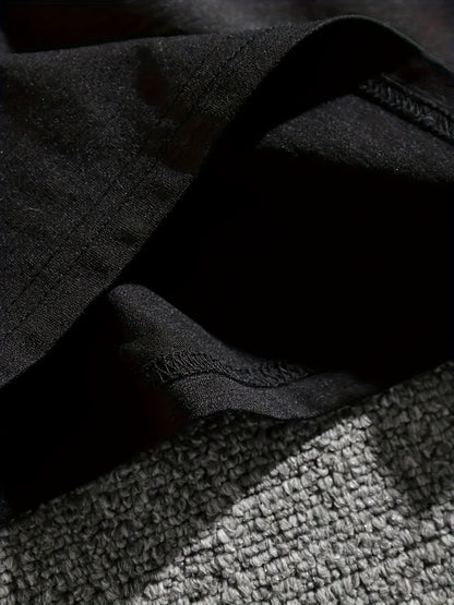 Plus Size Men's Halloween T-shirt, Short Sleeved T-shirt With Ghost And I Found This Humerus Pattern On Top