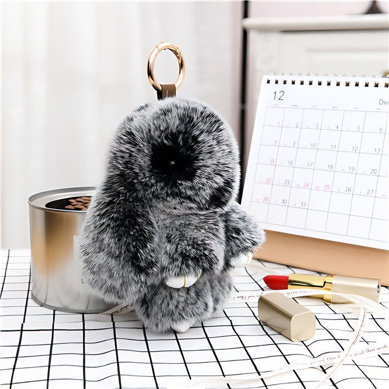 1PC Handmade Soft Plush Rabbit Toy, Fluffy, Comfy, Ideal Birthday & Festival Gift -Comes With A Randomly Styled Packaging Box