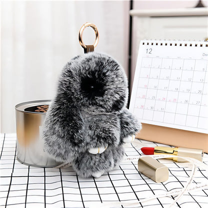 1PC Handmade Soft Plush Rabbit Toy, Fluffy, Comfy, Ideal Birthday & Festival Gift -Comes With A Randomly Styled Packaging Box