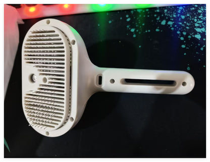 Pet Grooming Brush with Water Spray - Self-Cleaning Hair Remover for Dogs & Cats