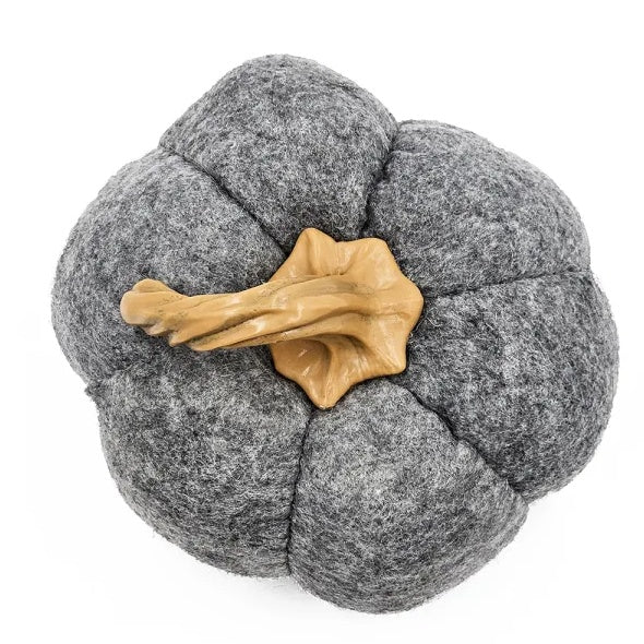 Set Of 3, 8.3x8.3x5.5 Gray Pumpkin, Pumpkin Ornament Decor For Holiday Harvest Festival Fall Festival   Thanksgiving