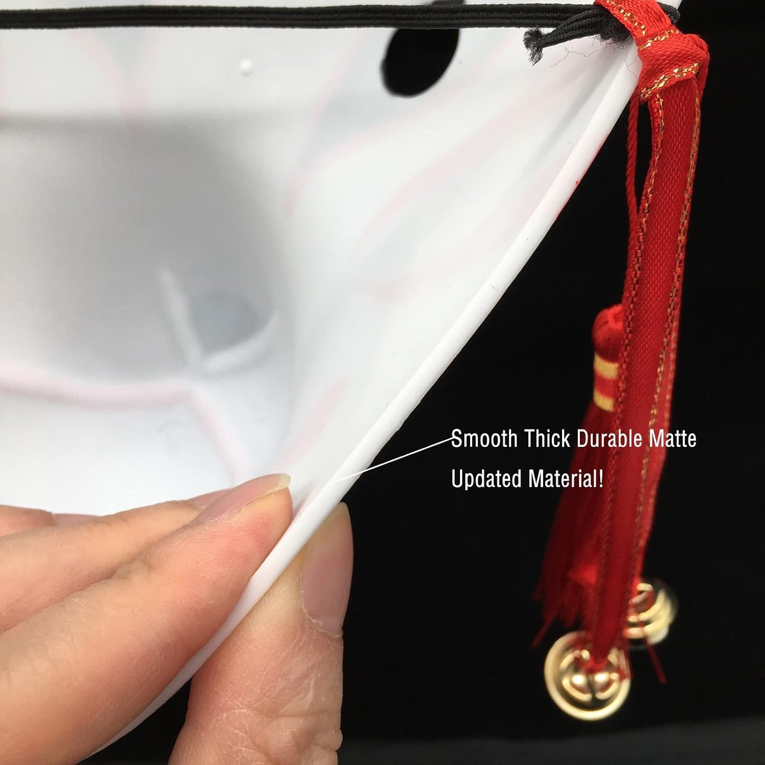 Fox Cosplay Mask for Masquerade Ball Party Halloween, Japanese Kitsune Kabuki