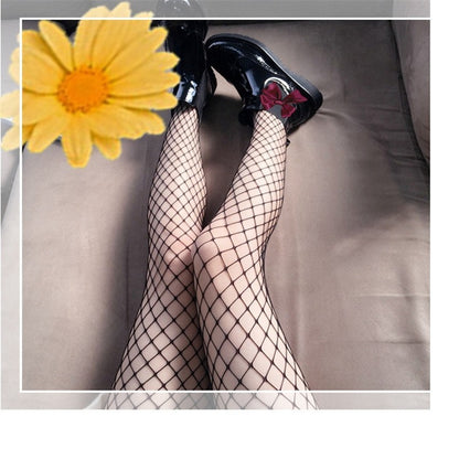 Seamless Medium To Large Fishnet Bodystocking Delicate Net Patterns One-Piece Style Unique Charm