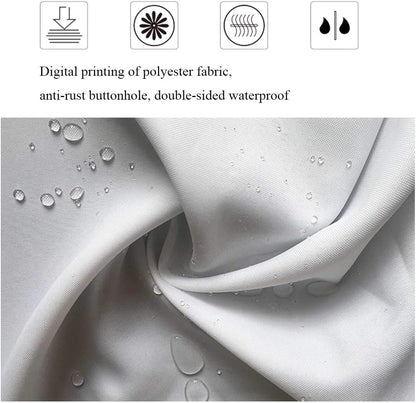 70X70 Inches Get Naked Shower Curtain Set Funny Quote Durable Waterproof Polyester Shower Curtain Bathroom Bath Decor Cloth Fabric + 12 Hooks(White)