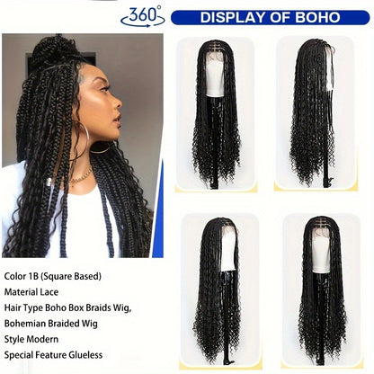 Synthetic Non-toxic Wig, All Lace, Non-toxic Wig, Wave Shape, Suitable For All Races, Suitable For All Scenes.