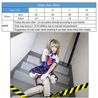 Lovelive! Kotori Minami Cosplay Costume Anime Love Live Lolita Minami Kotori Policewoman Costume Women Uniform Halloween