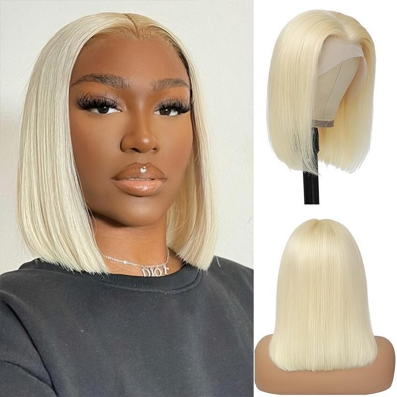 4x4 Lace Front Wig 10 Inch Straight - Non-Toxic Synthetic Hair Wig