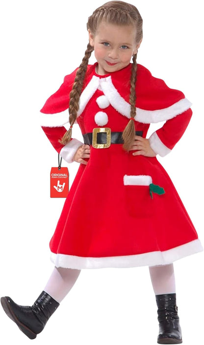 Kids Santa Costume, Santa Costume Girls, Mrs Claus Costumes for Kids, Christmas Costumes for Girls